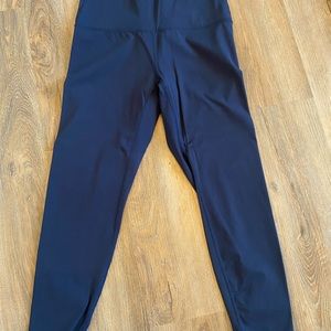 Zyia active navy warmth leggings